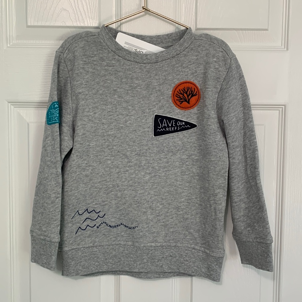 Gymboree OPS Oceanic Preservation Sweater - Boys